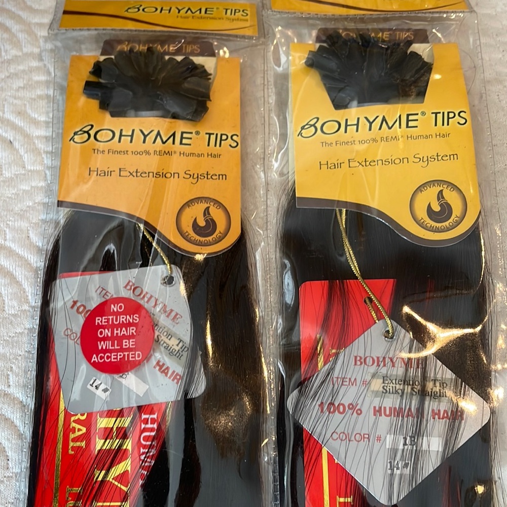 14” Bohyme tips color 1b